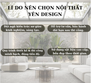 lí do nên chọn nội thất chung cư Yên Design